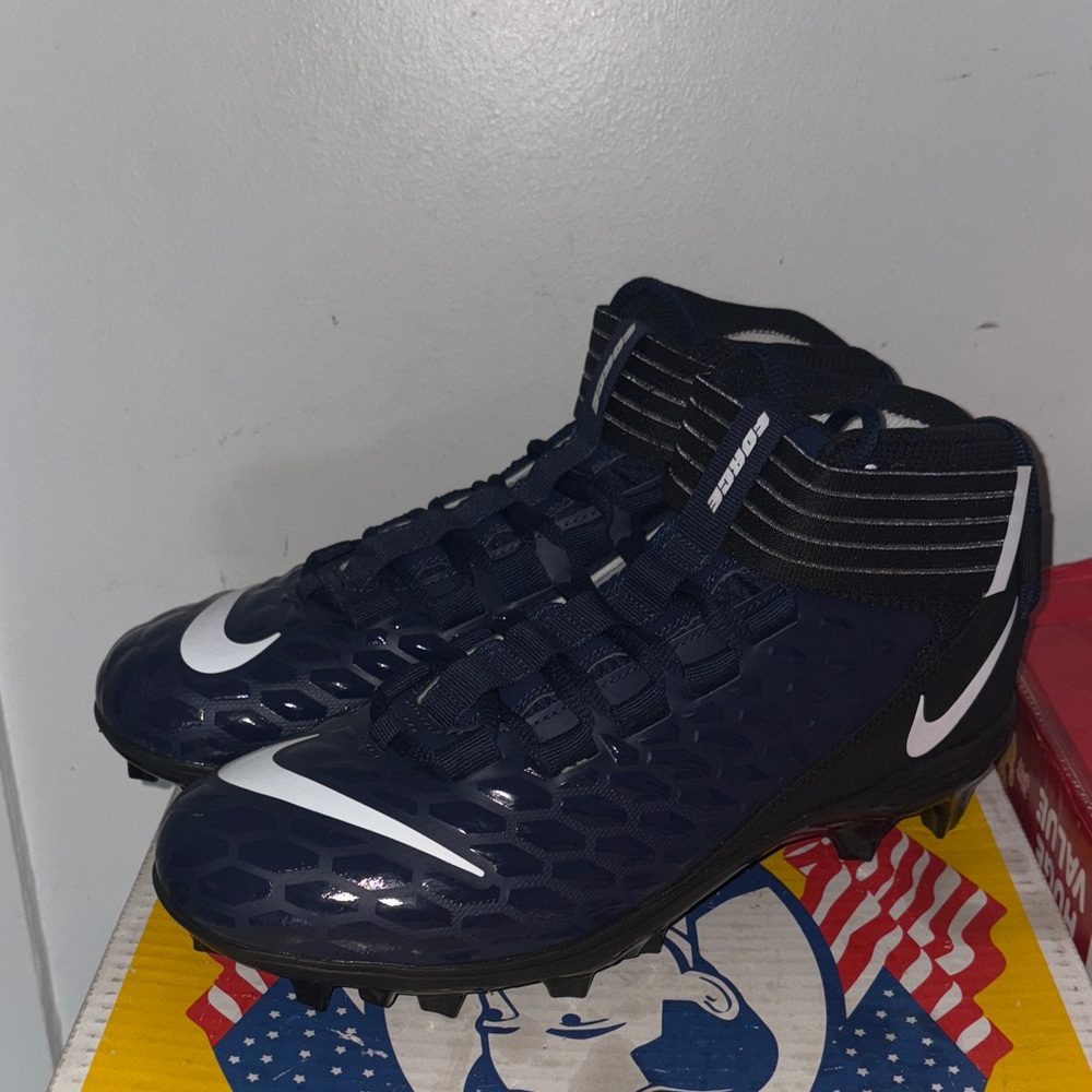 Nike Force Football cleats size 9 & 10